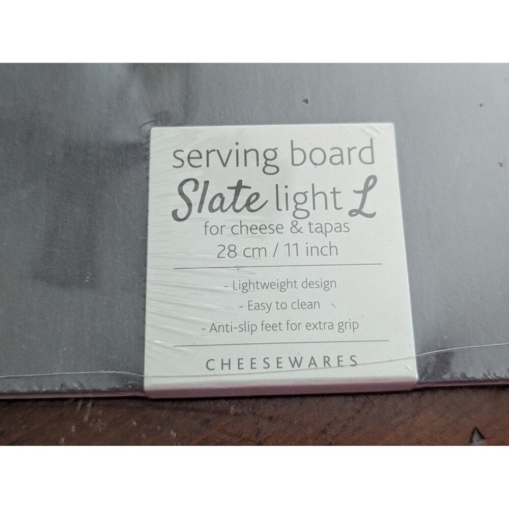 Boska Slate Serving Board For Cheese & Tapas Lightweight Design Anti-Slip Feet 2 - Picture 2 of 7